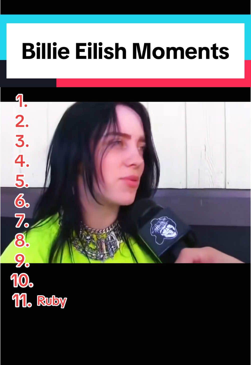 Who tf is Ruby #billieeilish 