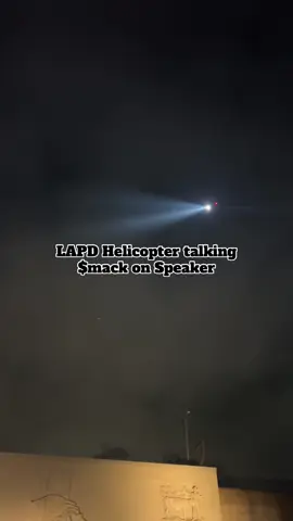 LAPD helicopter talking that Smack on speaker during Ice Protests 😂 Sunday night 6/8/2025 #LAPD #iceprotest #LA #LosAngeles #Protest #Immigration #Ice #downtown #IceRaids  #Helicopter #Riots #Funny #Speaker #Police 