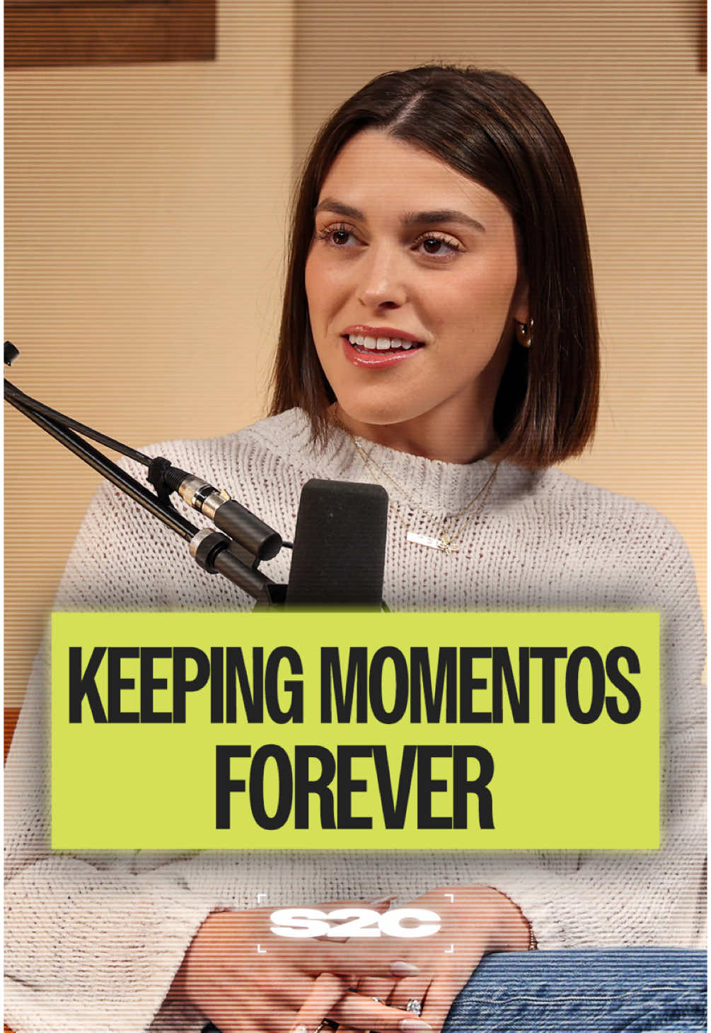 @Tay Lautner, @cam, and @Dearicamarie are all for keeping your sentimental items. 🥹 @Wayfair #WNBA 