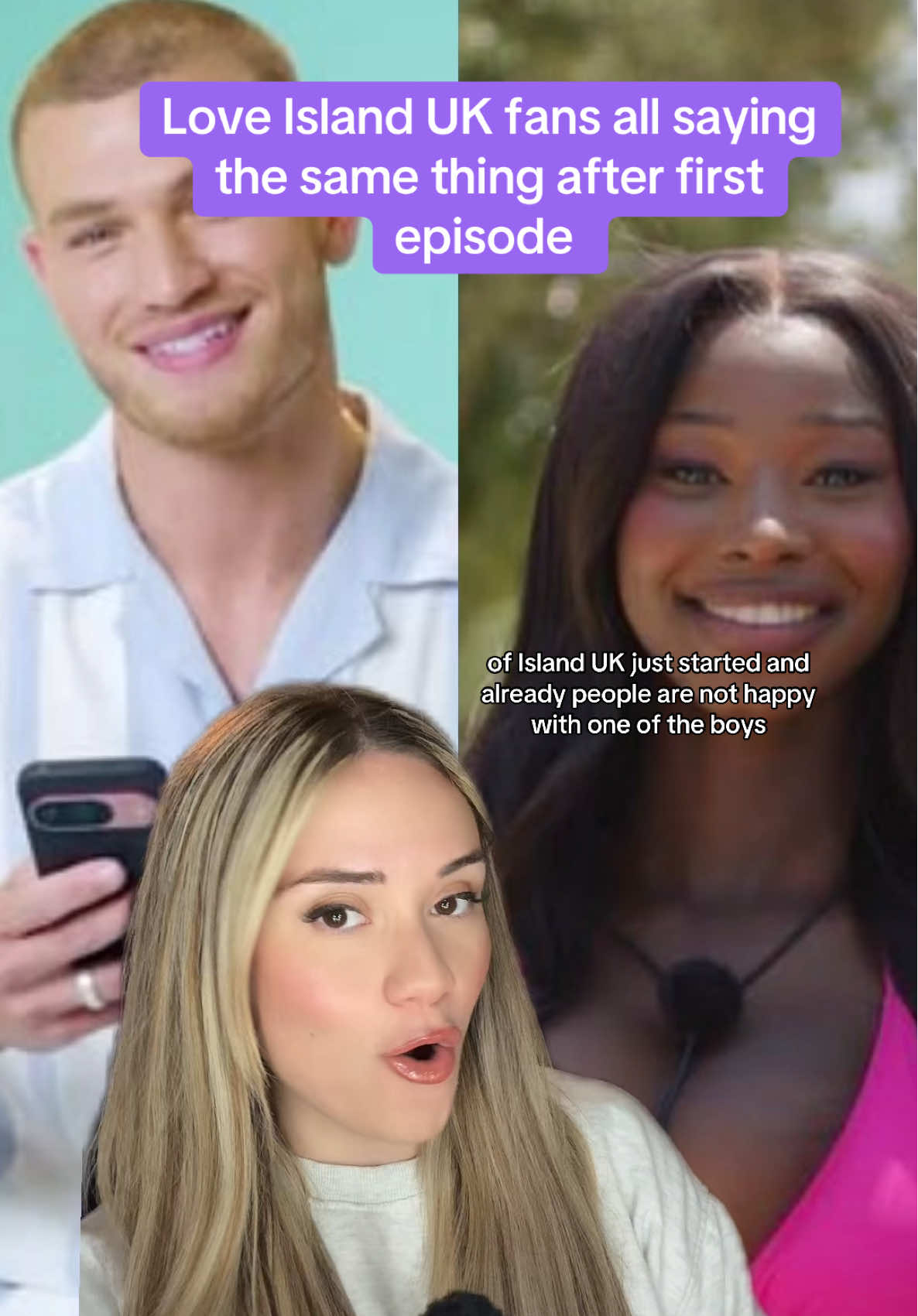 Love Island UK fans all saying the same thing after first episode #LoveIsland #loveislanduk #loveislandclips #loveisland2025 #tv #series #whattowatch #realitytv 