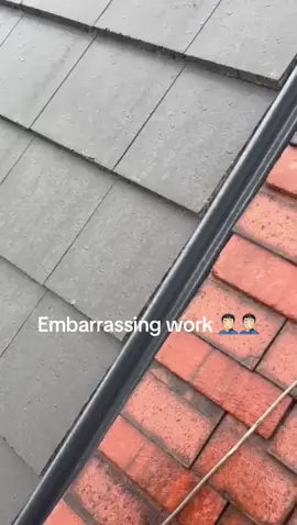 How are people getting away with this 🤦🏻‍♂️ shocking #roofer #badjob #cowboys #roofing #roofersoftiktok #roof #roofingconstruction #construction #fyp 