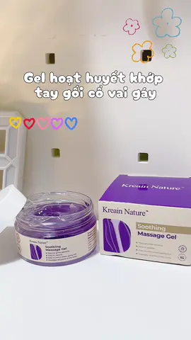 Gel hoạt huyết khớp Kreain giúp zảm đau mỏi vai gáy khớp chân tay nè mn #hoathuyetkhopkreain #kreain #gelkhopkreain #gelgiamdaukhopkreain  #giamdaukhop #xuhuong #xuhuongtiktok #viral #viralvideo #thinhhanh 