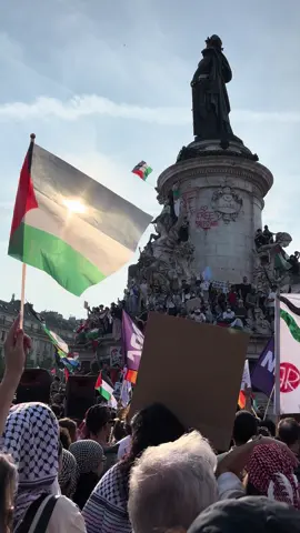 Gaza, Paris est avec toi ! 🇵🇸  #freepalestine #freedomflotilla #madleen 