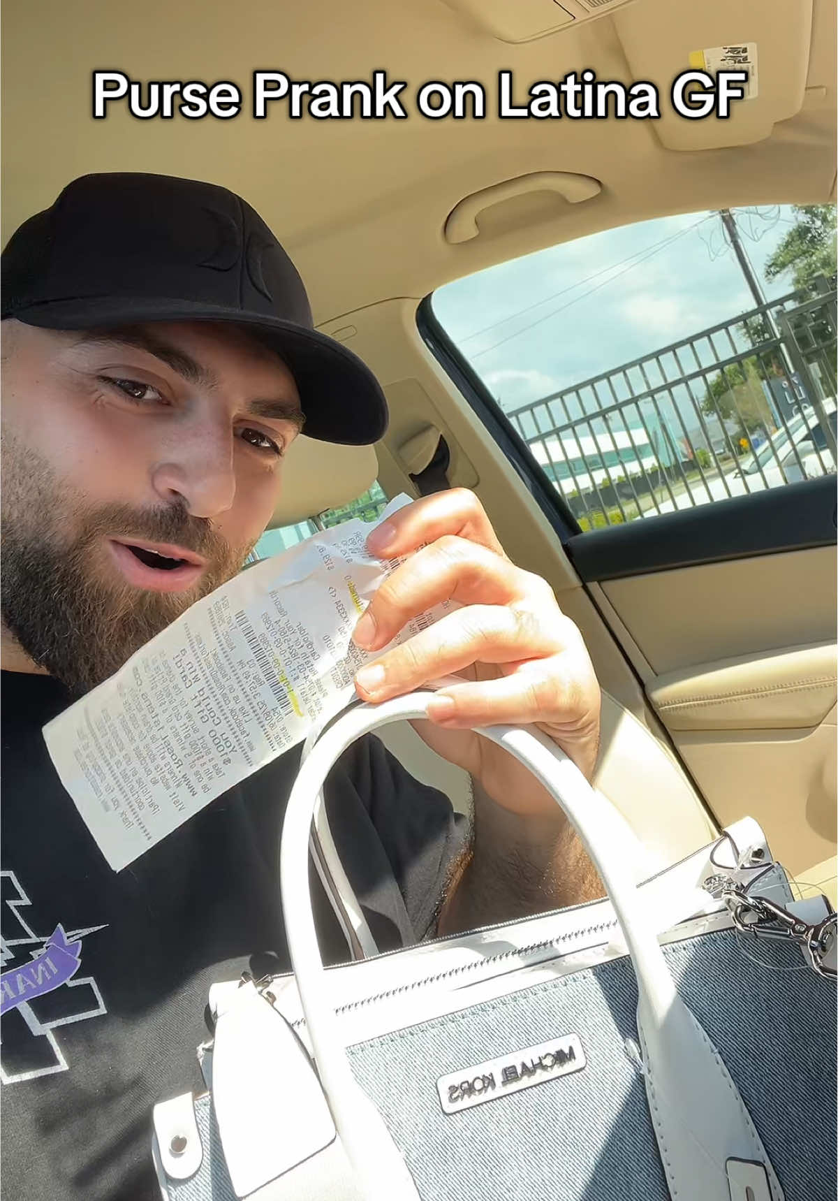 She didn’t like the purse 😫🤣 #latina #couplecomedy #lebanese #couplegoals #español 