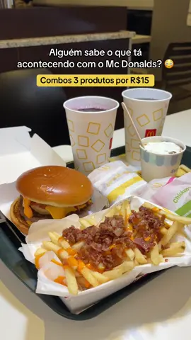 Alguém sabe o que tá acontecendo com o Mc Donalds? 😳 #mcdonalds #lanchedomcdonalds #combodomcdonalds #combomisterio #lanche #dicasdepatricinha 