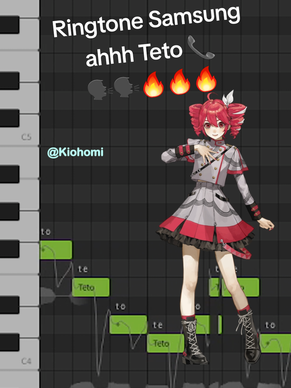 Wake up dumb 🦆uck #重音テト  #KasaneTeto #synthv #fyp #teto #vocaloid 