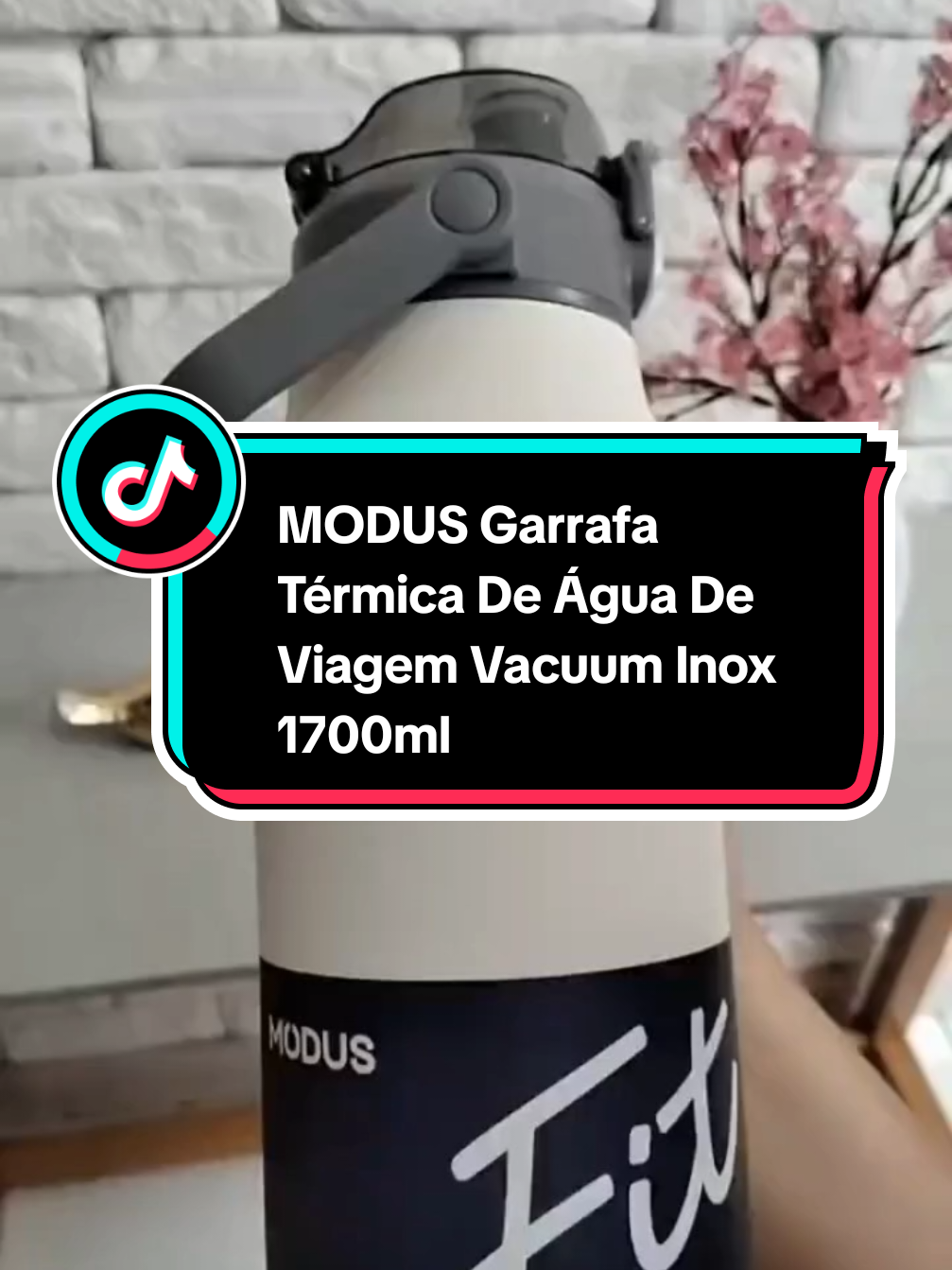 MODUS Garrafa Térmica De Água De Viagem Vacuum Inox 1700ml GARANTA O SEU AGORA #tiktokshopchegou #tiktokshop #achadinhos #shopping #shopnow #ecommerce 