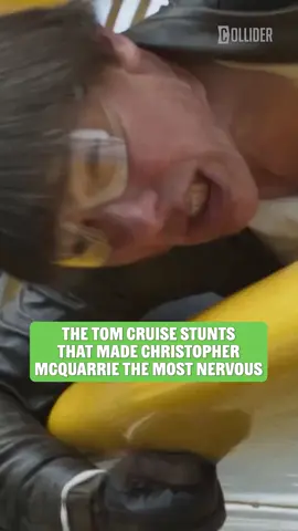This is the Tom Cruise stunt that made Mission: Impossible Director Christopher McQuarrie the MOST nervous 😱 #MissionImpossible #TheFinalReckoning