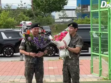 🤍 #kimtaehyung #kimnamjoon #army #military #bts #dispatch #taejoon #Home 
