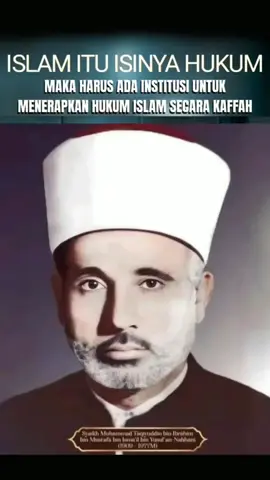 ISLAM ITU ISINYA HUKUM2 ALLOH SWT.