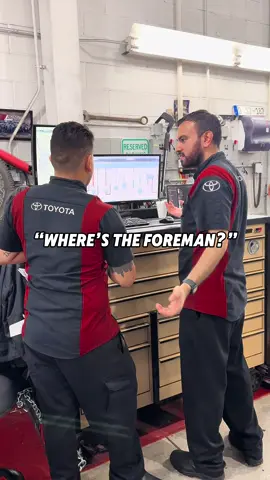 God forbid a man likes to dance to get him through the work day 🙄 #toyota #work #workshop #trend #dance #automotive #reel 