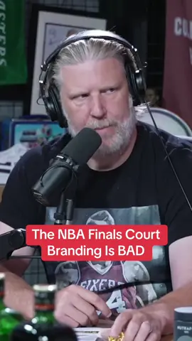 The NBA Finals branding used to mean something… @Brandon F Walker #NBA #nbafinals #basketball 