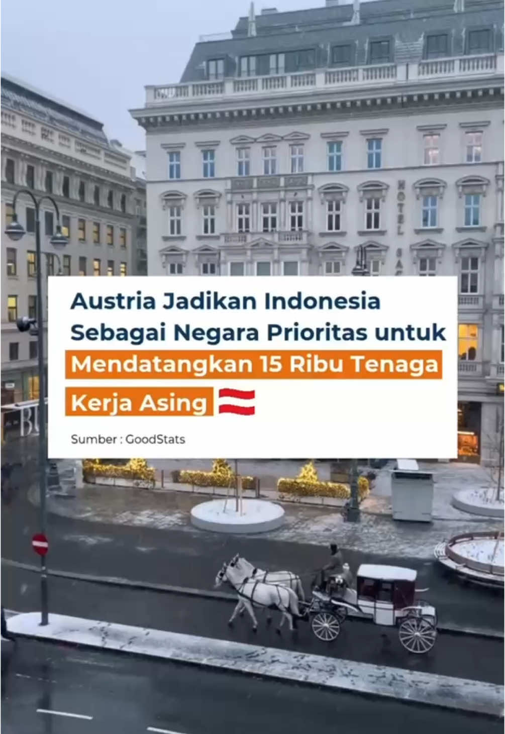 Kabar baik buat kamu yang tertarik lanjut kerja ke Eropa! Austria kasih prioritas untuk orang Indonesia bekerja di sana lho 🇦🇹 Intip faktanya! 👇 Austria menghadapi kekurangan tenaga kerja yang signifikan, terutama di sektor kesehatan, teknologi n informasi, pariwisata, dan teknik. Oleh karena itu, Austria memperkuat kerja sama dengan Indonesia dalam pengadaan tenaga kerja terampil dan profesional. Diperkirakan terdapat total 15 ribu tenaga kerja asing yang akan dibutuhkan dari luar Eropa hingga 2027. Indonesia menjadi salah satu negara prioritasnya, nih! 😍 