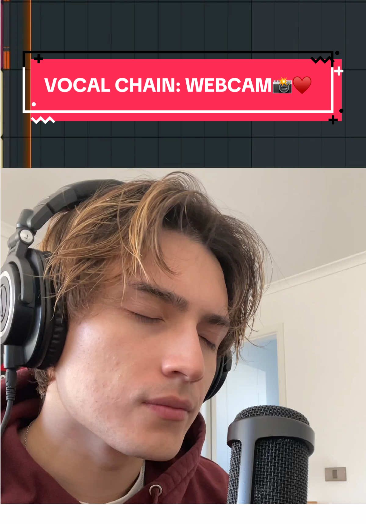 quieren preset de la VOCAL CHAIN de WEBCAM?📸♥️ Ig: @dannyestefo #fyp #parati #reggaetonchileno #reggaeton #artistaindependiente #artistatiktok #artistaemergente