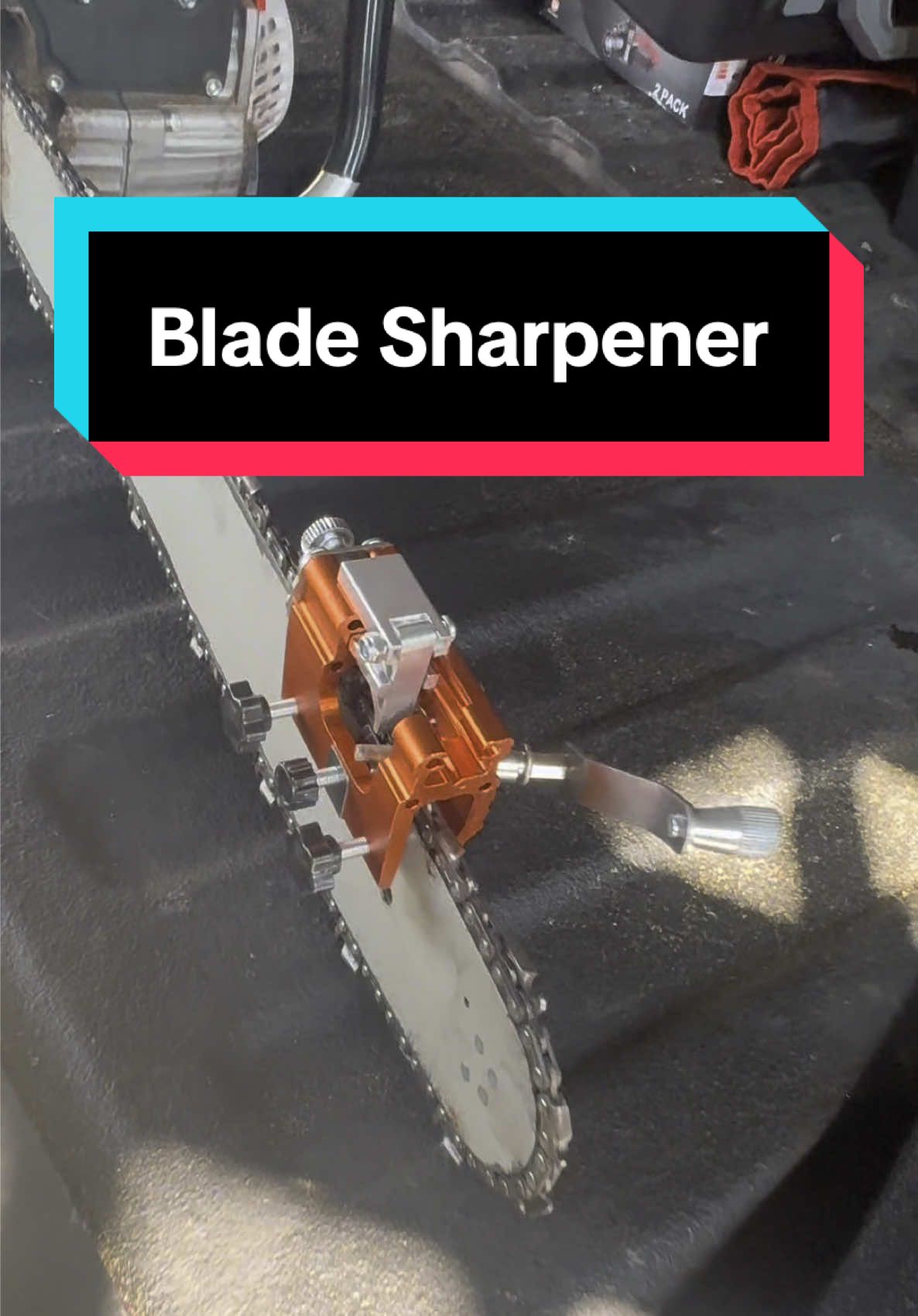 A better way to sharpen your blades! #Chainsaw #BladeSharpener #ChainsawBlade #ChainsawBladeSharpener #Portable #Blade #sharpener #Sharp #Sharper #File #Mount #Sharper #Cut #Cutting #Dull #DullBlade #TreeCutting #HomeTools #DIYTools #DIYer #DIY #Chainsaws #Universal #ToolsOfTheTrade #RightToolForTheJob #Sharpening #Smooth #Easy #Quick #QuickandEasy #Tools #HardwareTools #ChainsawAccessories #Deals #FathersDay #FathersDayGift #TikTokShop #TikTokShopFinds #TikTokShopCreatorPicks #TikTokShopDeals 