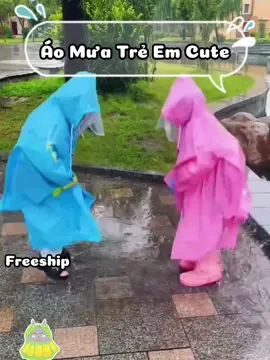 Áo Mưa Cho Bé/Áo Mưa Trẻ Em Nam Nữ Hoạt Hình Ku Te DễThương Chống Thấm Nước Có Chỗ Để BaLo Và Kính Chắn Nước Mưa Cho Bé #dochoi #dochoitreem #dochoichobe #dochoigiamstress #dochoigiamcangthang 