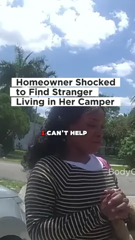 Homeowner Shocked to Find Stranger Living in Her Camper P17#cops #police #copsoftiktok #bodycam