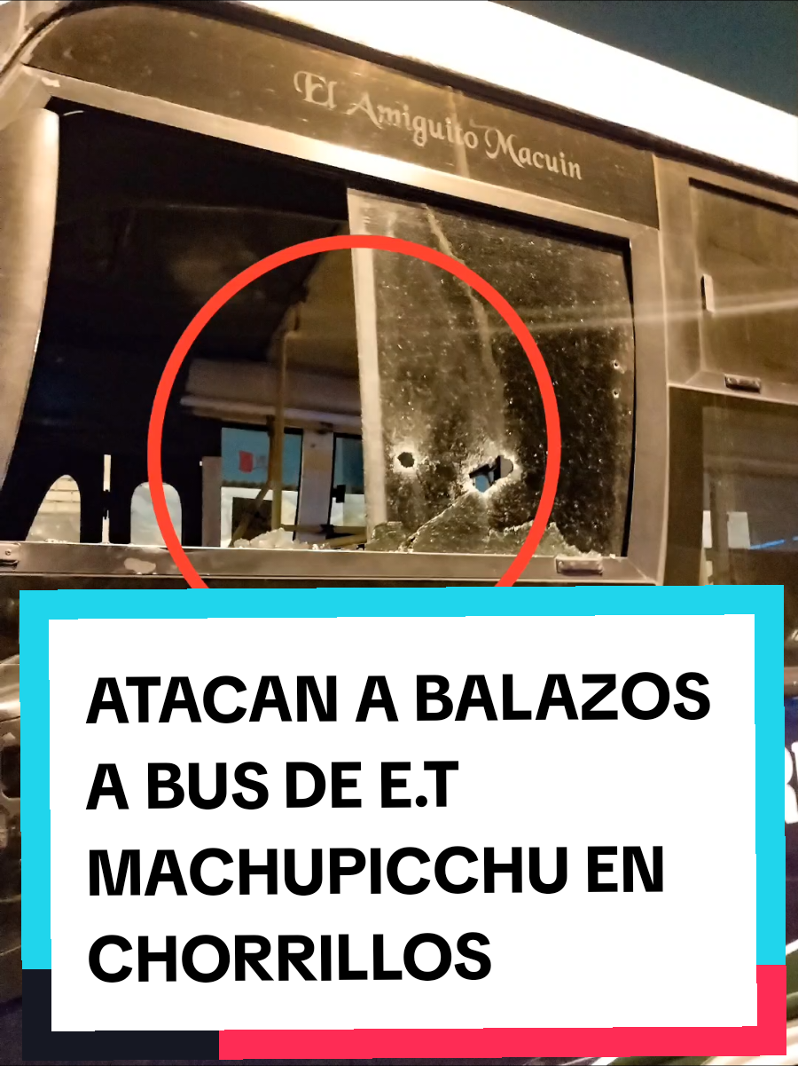 La noche del Lunes 09 de junio en el cruce de las avenidas Alameda Sur y Av. San Marcos en el distrito de Chorrillos un bus de la empresa Machupicchu fue atacado por 4 sujetos a bordo de 2 motocicletas  dejando al chófer herido y con pronóstico reservado. #machupicchu #chorrillos #lima #limaperu🇵🇪 #bus #extorsion #sicariato 
