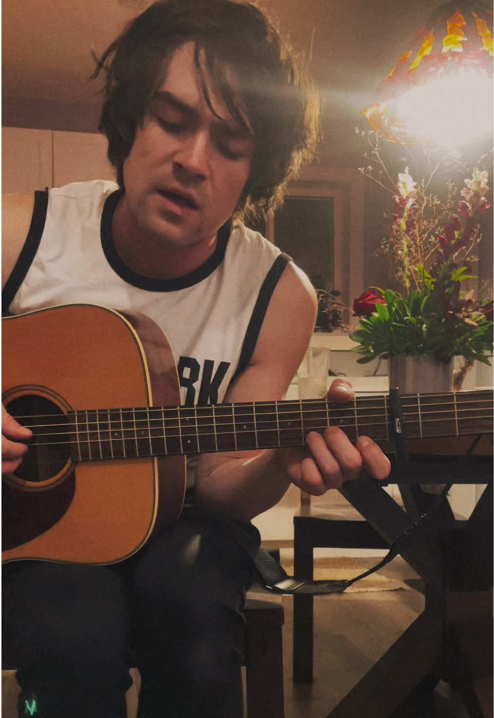 With Strangers 🥀 #littlejoy #acousticcovers #musiciansoftiktok #lovethissong 