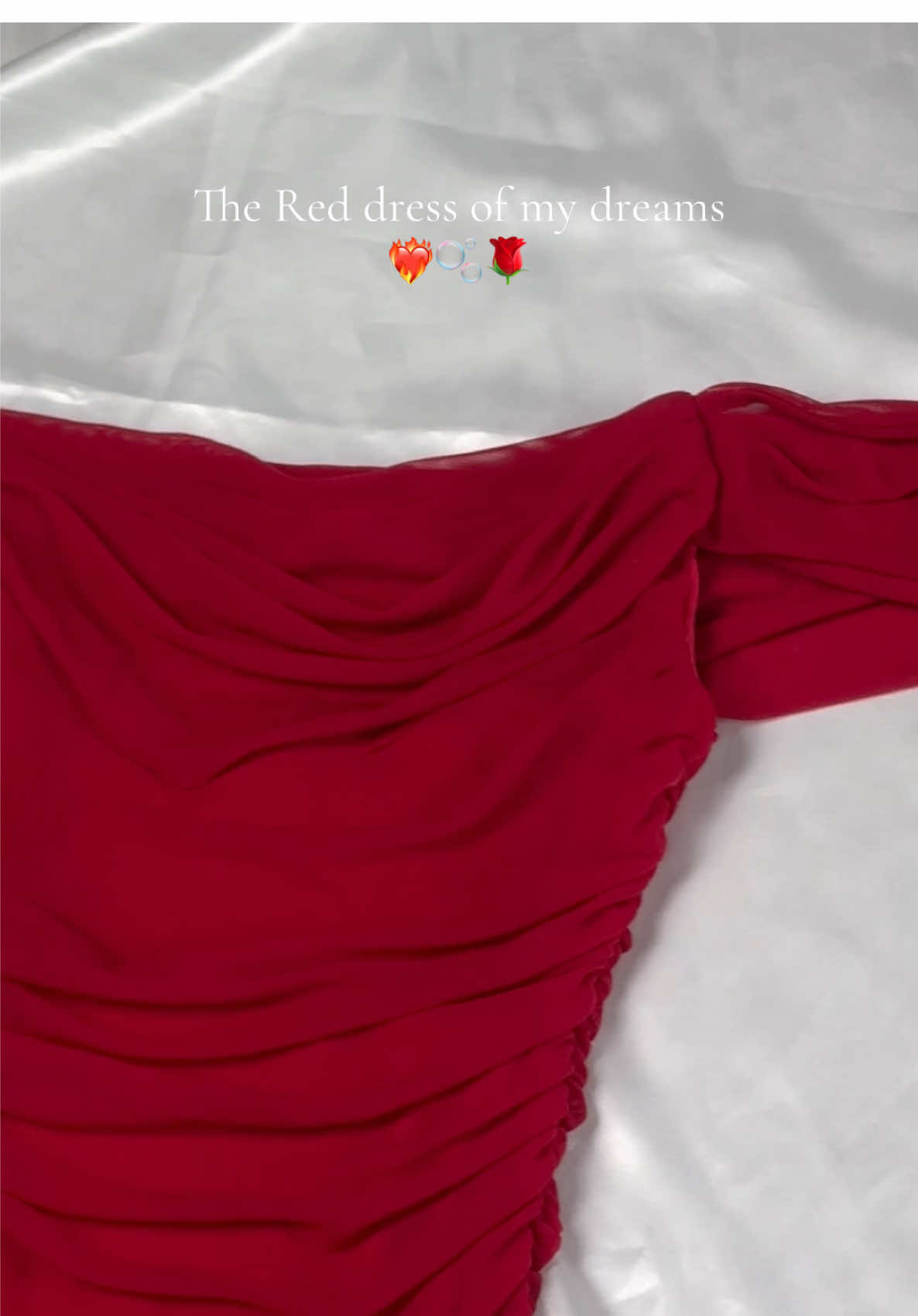 The red dress of my dreams ❤️ #noway #summerdress #longdress #partydress #formaldress #weddinginspo #summerinspo #girls #fashionstyles #reddress #romanticas #maxidress #tchic #womandress #tiktokshopsummerturnup #summer2025 
