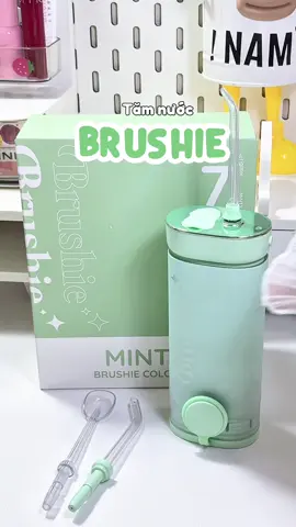Chăm sóc 🦷 miệng cùng tăm nước Brushie nha #tamnuocbrushie #brushie #brushievietnam #tamnuoc #chamsocrangmieng #trending 