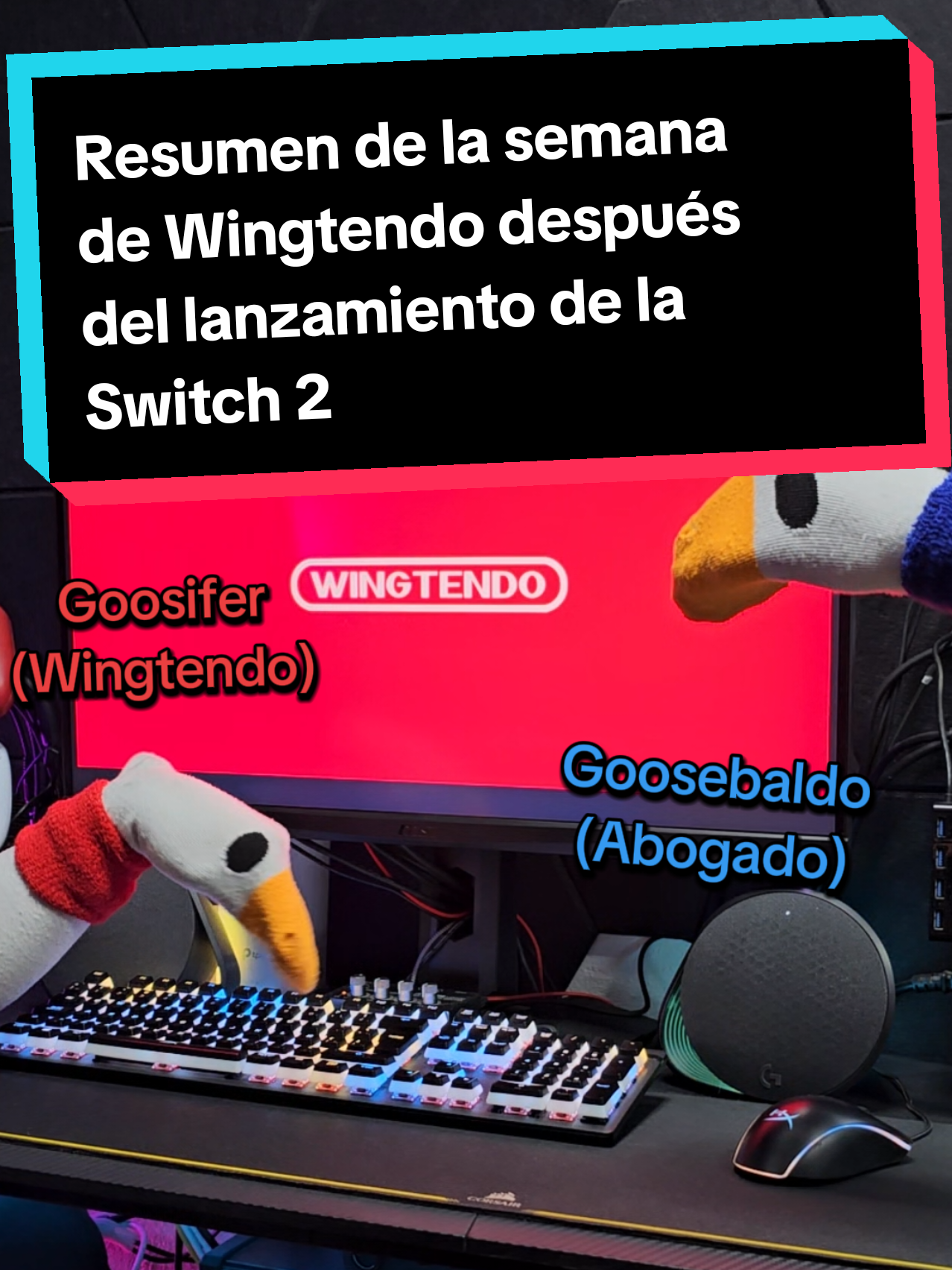 Resumen de la semana de Wingtendo después del lanzamiento de la Switch 2 #wingtendo #nintendoswitch2 #nintendo #supergoosebros #goosebaldo #goosifer #SquadGP 