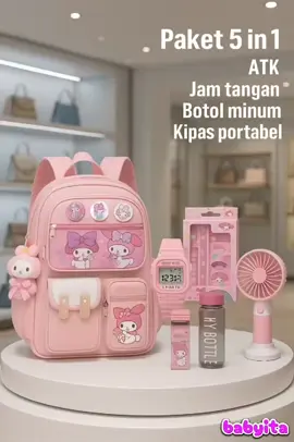 paket hemat tas anak perempuan tas sekolah lucu Korean style#taspaket #tasanak #tassekolah 