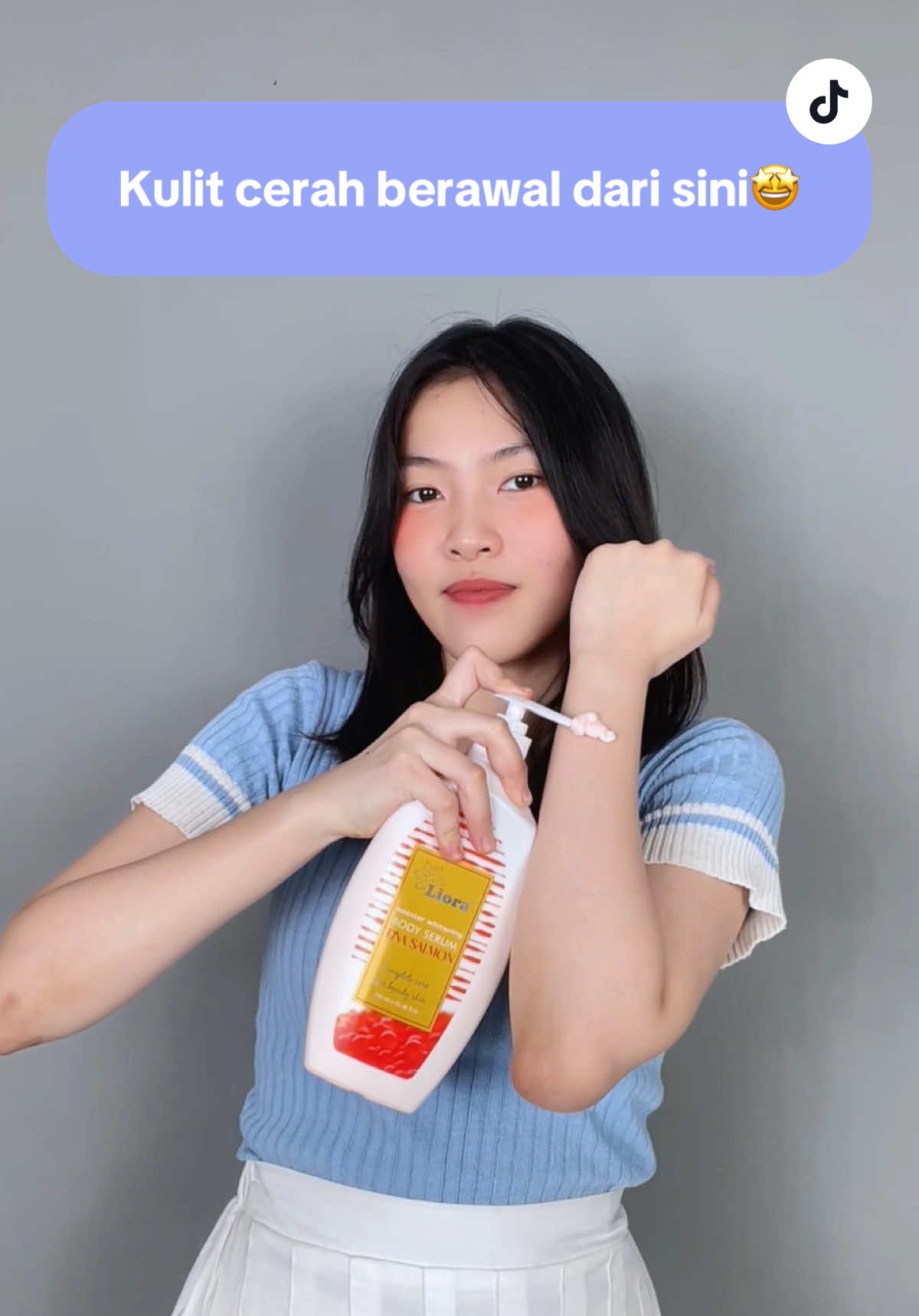 Body Serum zLIora DNA Salmon emang andalan! Follow sekarang buat dapetin tips glowing & diskon menarik lainnya🤩🥳💙 #LIORA #DNASalmon #DNASalmonExtract #BodySerum #BodyCare #BodyCareProducts #WhiteningBodySerum #BodySerumWhitening #BodyCare #BodyCareRoutine #BodyCareProducts #EverythingBodyCare #promoguncang66 #guncang66 #guncang66spesialgajian