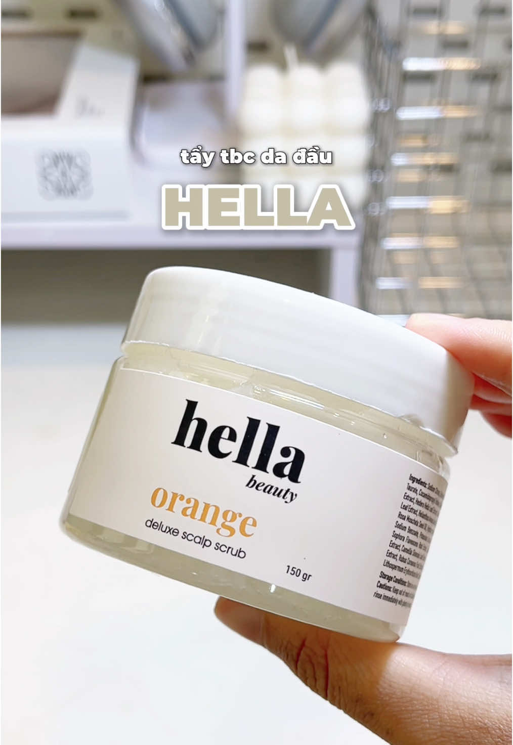 Tẩy tế bào chết da đầu HELLA ✨💕 #taytebaochet #ttbcdadau #taytebaochetdadau #hella #haircare #chamsocdadau #unboxing #xuhuong #LearnOnTikTok #ilovetiktok 