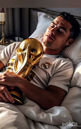 Sleeping Like a Champion with Cristiano Ronaldo’s Trophy 🏆😴 | Post-Victory Vibes #CristianoRonaldo #CR7 #VictorySleep #ChampionVibes #FootballFinal #TrophyMoment #SleepGoals #PostMatchChill #GOAT #DreamBig #SoccerLegend #FootballFan #WinningFeels #RestLikeAChamp #RonaldoTrophy