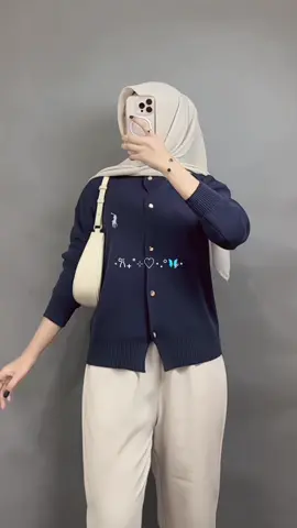 simpel elegan 🦋🧿🌀🌌#cardigan #cardiganrajut #polo 