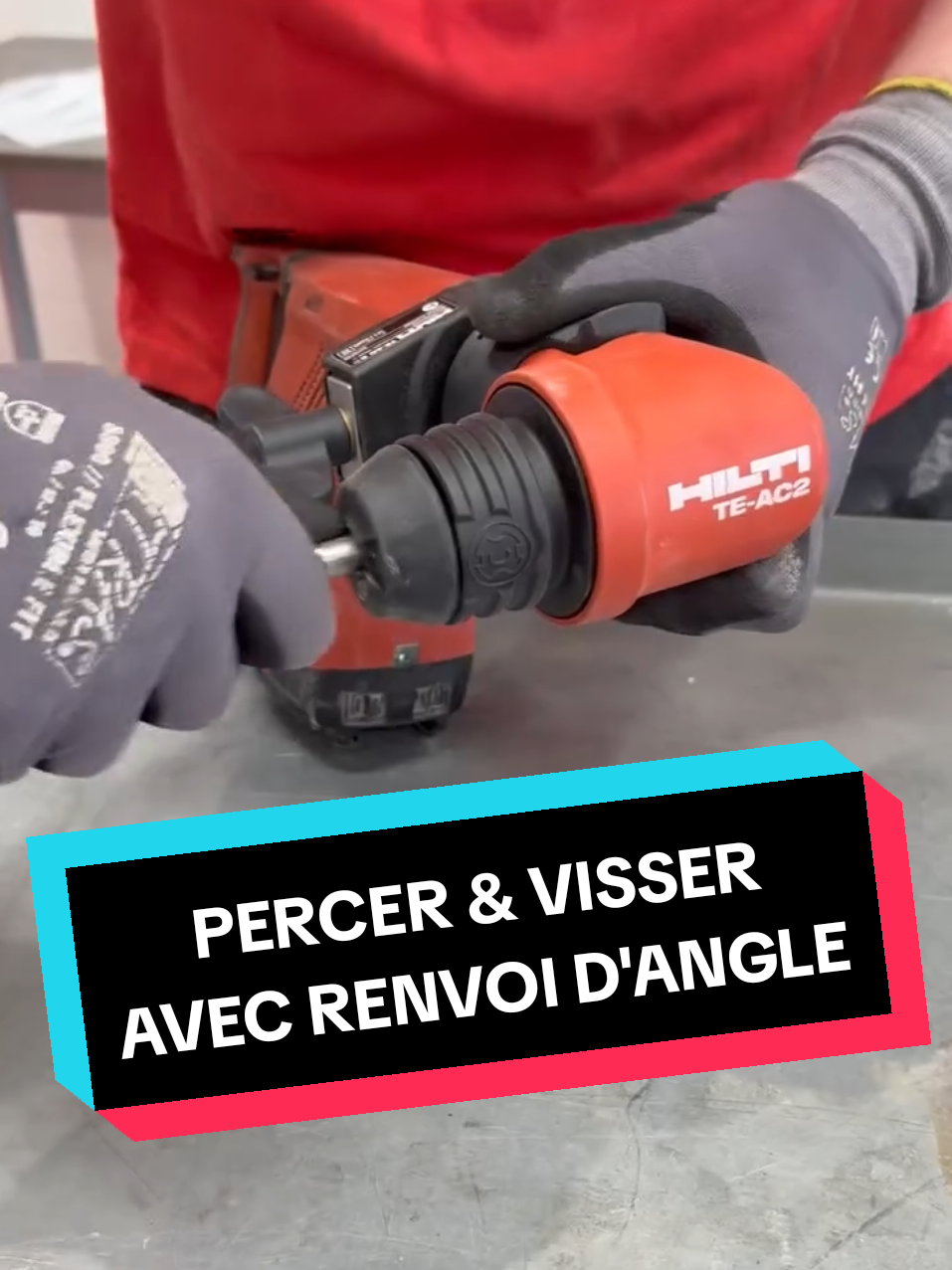 Pas assez d'espace pour percer ou visser ? On a la solution pour toi 😉👌🏼 #hilti #nuron #tutorial #chantier #construction #artisan 