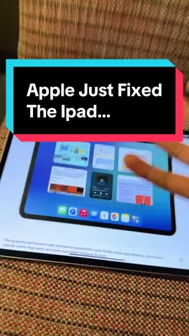 How Apple subtly FIXED the iPad.. #carterpcs #tech #techtok #techfacts #ipad #ipados26 #wwdc25 #apple #applevent 