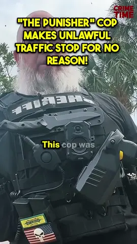 The Punisher  Cop Makes Unlawful Traffic Stop for No Reason!#Cops #police #policeofficer