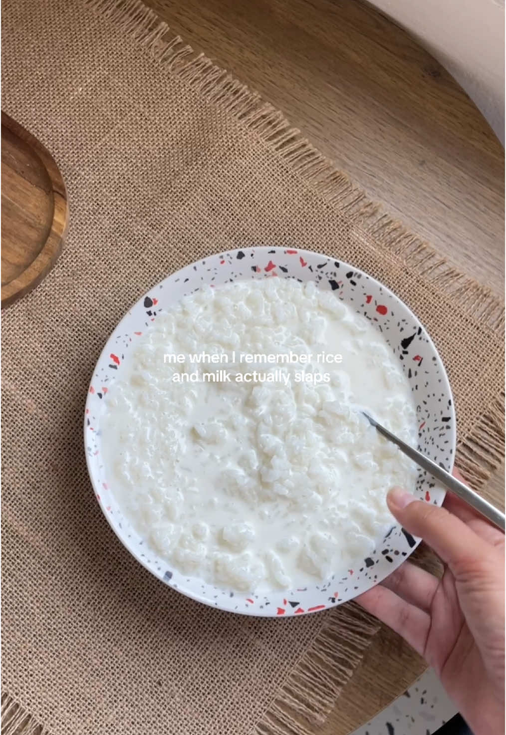 anyone else?  #snack #dessert #rice #pudding #cooking #eating #food 