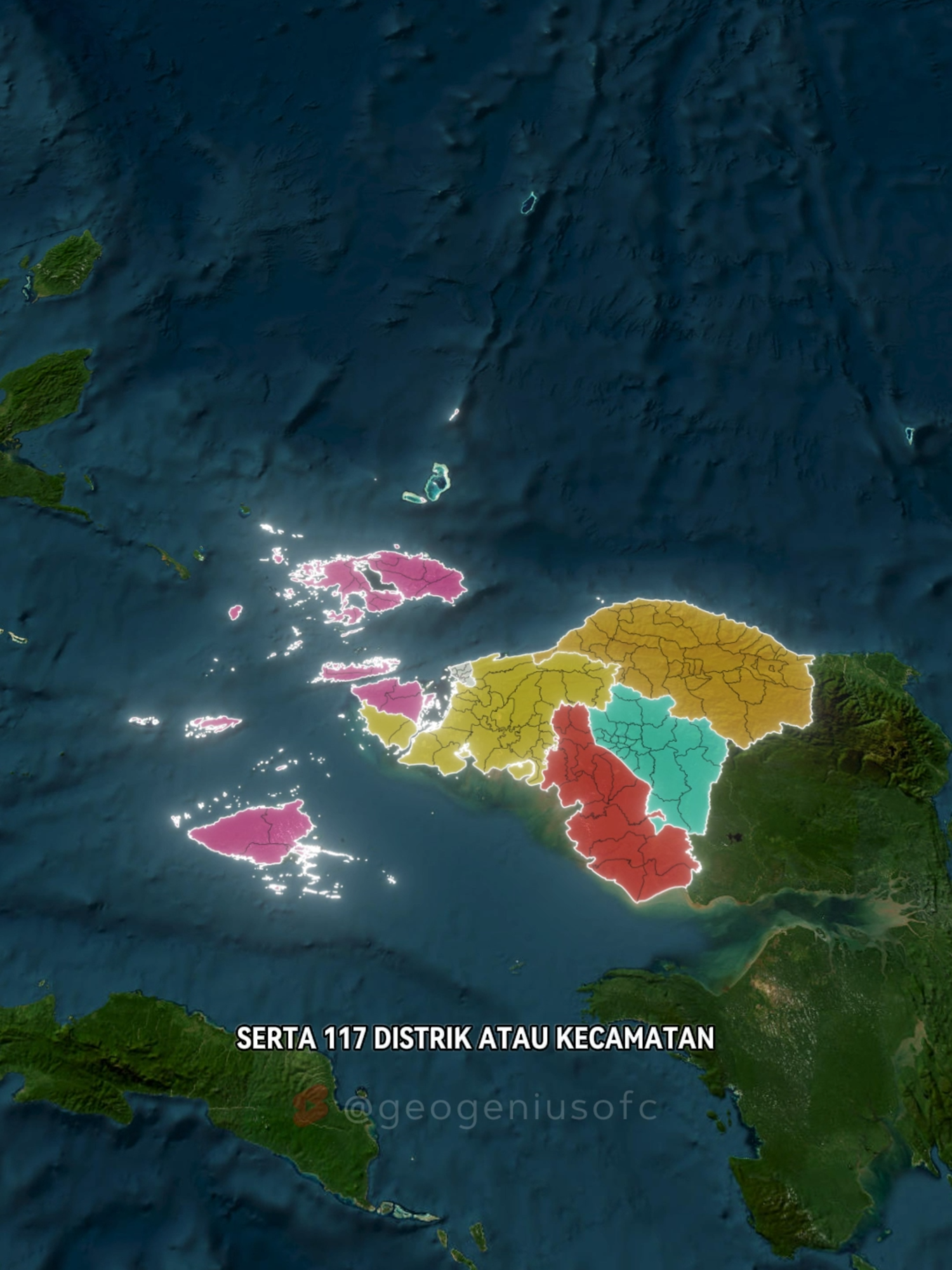 Geografi Gendeng Raja Ampat dan Tambang Nikel Papua Barat Daya #rajaampat