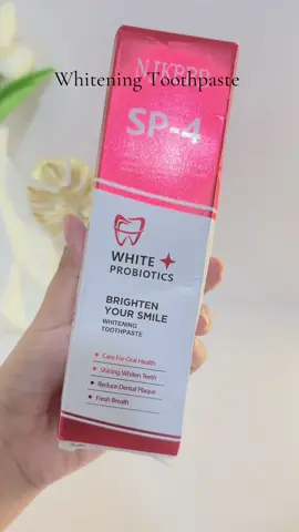 Sp4 whitening toothpaste with probiotics #sp4toothpaste #whiteningtoothpaste #toothpaste #viralnow #trendingviralvideo 