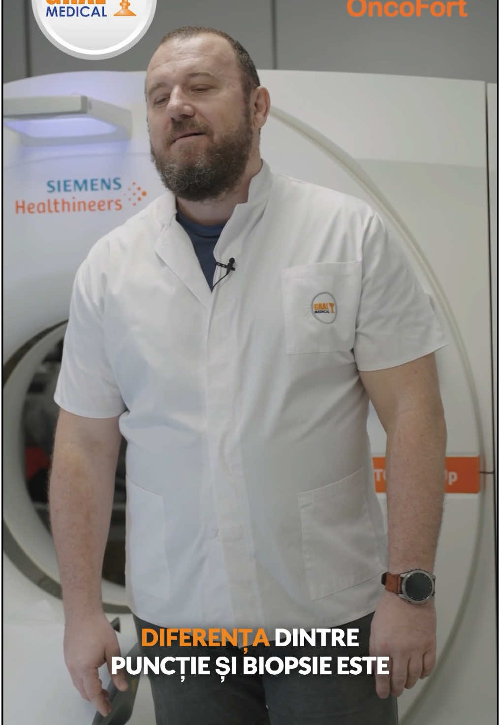 🔍 Doctore, am o intrebare: Care este diferenta dintre punctie si biopsie? 👨‍⚕️ In mai putin de un minut, dr. Cezar Betianu – Medic primar Radiologie-Imagistica in Clinica de Diagnostic GRAL Bucuresti – raspunde simplu si pe intelesul tuturor la una dintre cele mai frecvente curiozitati ale pacientilor. 💬 Afla cand se recomanda fiecare procedura si de ce este atat de important sa nu le confundam. Urmareste clipul video si lasa-ne in comentarii ce alte intrebari ai vrea sa adresezi medicilor nostri! 📞 Programeaza-te la 021 323 0000 sau pe https://www.gralmedical.ro/medici/cezar-iulian-betianu #GralMedical #SpitalulOncoFort #DoctoreAmOIntrebare #Radiologie #Biopsie #Punctie