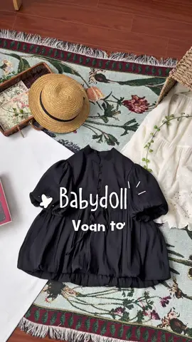Bồng bềnh 💖 #áo #aobabydoll #aokieuhottrend #xuhuongtiktok #outfitideas 