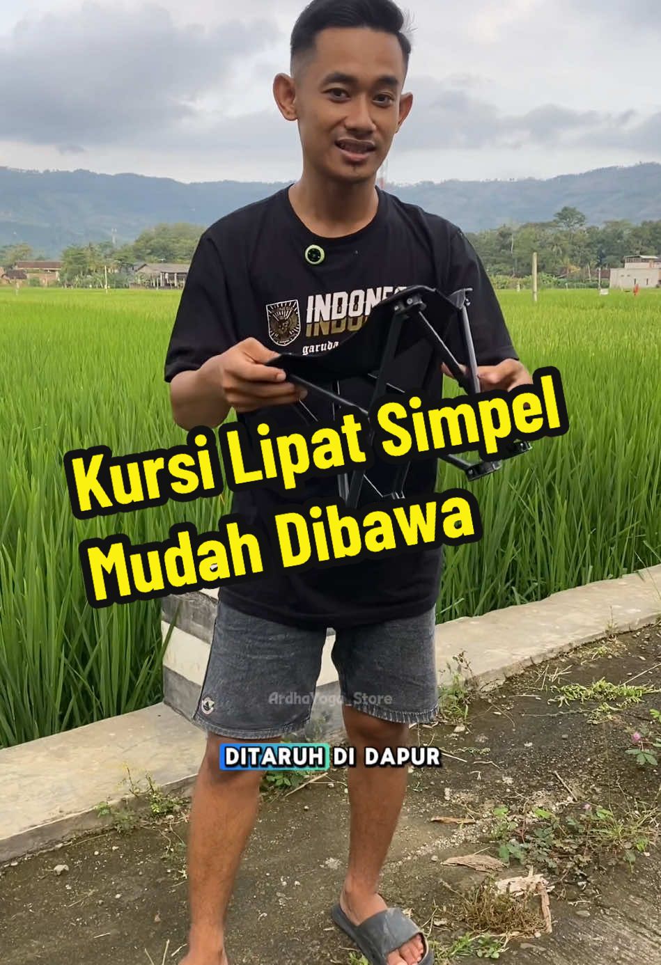 Kursi Lipat Tanpa Sandaran #kursilipatmini #kursilipat #kursilipatportable #kursilipatoutdoor #kursilipattrailtop 