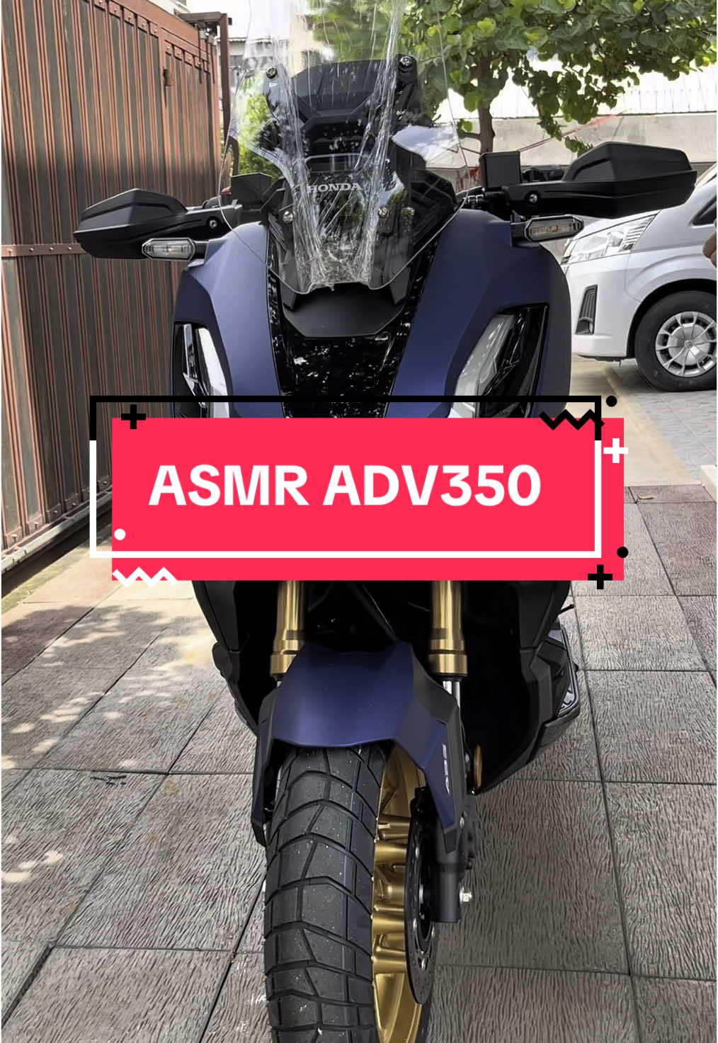 ASMR ADV350‼️🐼 #motorcycle #มอเตอร์ไซค์ #แพนด้ามอเตอร์ #pandamotor #honda #ฮอนด้า #adv350 #เอดีวี350 #ทั่วริ่ง #ลุย #ผจญภัย #สีน้ําเงิน #ขายมอไซค์ #ฟีดดดシ 