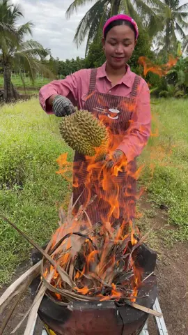 Durian Cooking — would YOU try this? #ASMRCooking #FoodTok #EasyRecipe #jvcookingasmr 