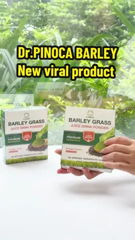 New viral product Dr.Pinoca Barley Grass with Chia Seed  juice drink power made with PREMIUM ingredients #drpinoca #pinoca #barleygrass #barleygrasspowder @Espana Beauty 