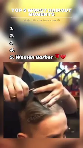 💀😔 #top5 #top5moments #bestmoments #barber #haircut 