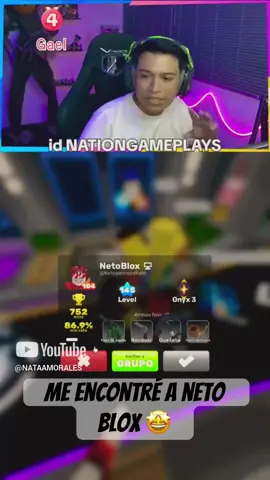Me topo a @netobloxtv y me doy un pvp 😮