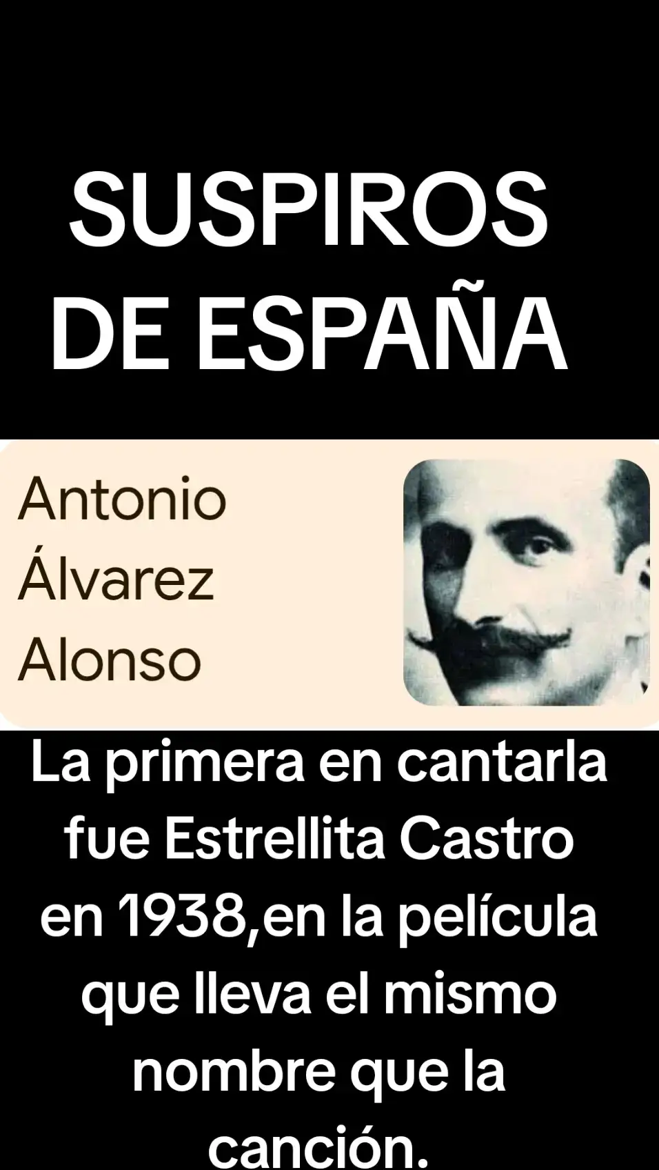 Suspiros de España'. Este pasodoble fue compuesto por el maestro Antonio Álvarez Alonso, en 1902, en una cafetería de Cartagena.La canción transmite un fuerte sentimiento de nostalgia por la tierra natal, un deseo de volver a la luz y al calor que representa España, un lugar de origen y renacimiento.  Emoción y sentimiento: La música y la letra combinadas crean una experiencia emotiva que refleja la alegría, la melancolía y el orgullo nacional, aspectos que definen la diversidad cultural y la historia de España.  Emigración y exilio: Para muchos españoles que han emigrado o se han exiliado, 