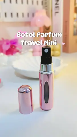 Botol parfum refil mini cocok bangett buat kamu yg suka bepergian, praktis ga memakan banyak tempat💗🫶🏻🌸✨ #botolparfum #botolparfumrefill #botolparfummini #parfumisiulang #botoltravel #parfumrefill #parfummini 