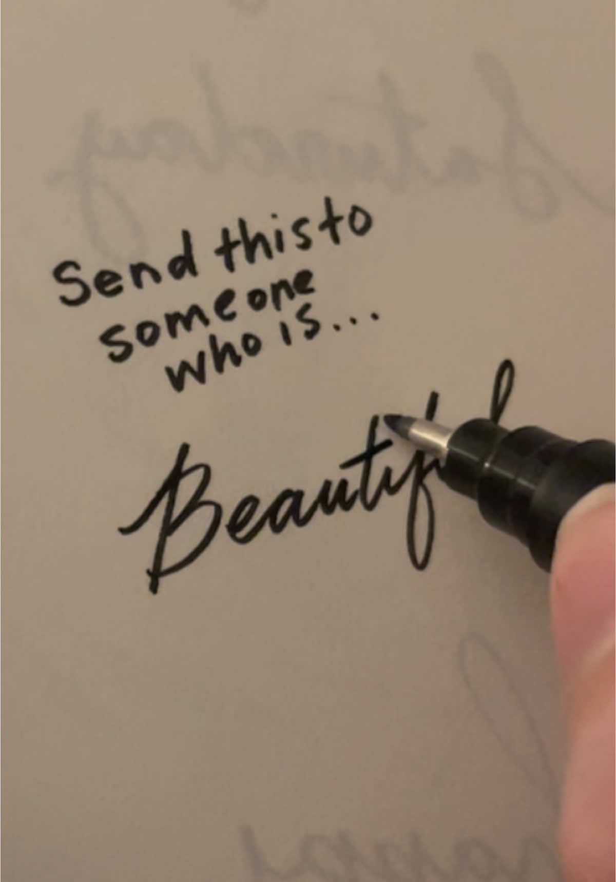 Send this video to someone beautiful 🥰🥰 #satisfying #art #drawing #sketching #fyp #artistoftiktok #artist #pen #writing #beautiful #sendthis #sendthistothem 