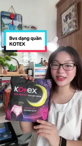 BVS DẠNG QUẦN KOTEX#review #xuhuong #bvs #bvsquan #bvskotex #KOTEX #reviewbvs #phunu #phunuvietnam 