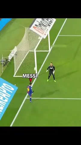 Messi's Genius: When Goalkeepers Meet Their Match! #messi #football #goalkeeper #Soccer #viral